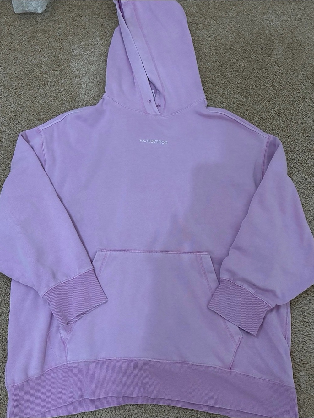 Victoria’s Secret light purple hoodie sz M